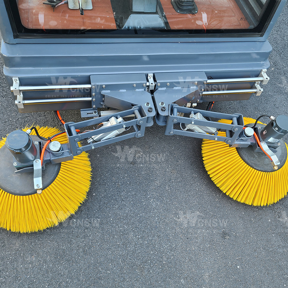 Mechanical Ride-on Dust Cleaning Floor Sweeper