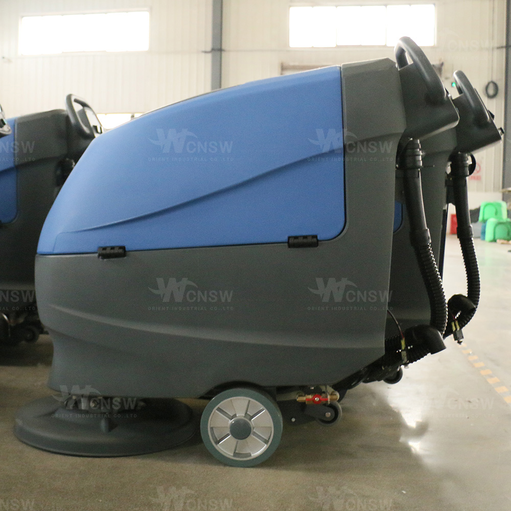 Cable Use Walk Behind Model Floor Scrubber Machine 
