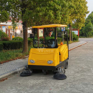 Airport use heavy power Dry And Wet Heavy Duty Driving Sweeper